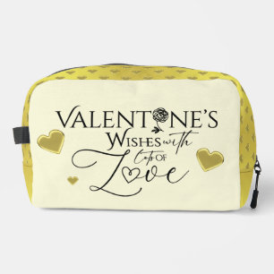Trousse De Toilette Saint-Valentin Minimaliste Lettering