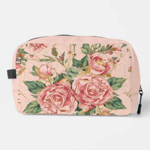 Trousse De Toilette Saint-Valentin romantique avec de belles roses, ro