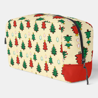 Trousse De Toilette Sapin de Noël avec motif transparent et étoile au