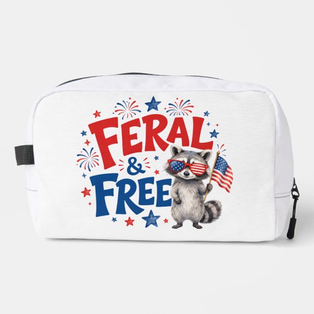 Trousse De Toilette Sauvage & Libre (Recto)