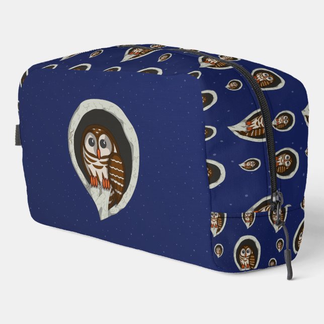 Trousse De Toilette Sélène la chouette (Coin droit)