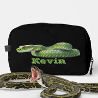 Serpent Vert Venomère Avec Votre Nom