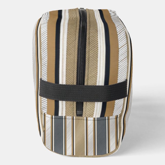 Trousse De Toilette Sleek and Modern Stripe Pattern (Gauche)