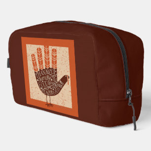 Trousse De Toilette SlipperyJoe's Thanksgiving turkey cosy ambiance d'