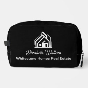 Trousse De Toilette Société Immobilière Noire Realtor Personnalisé