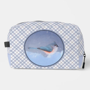 Trousse De Toilette Souris Tufted en peinture de neige Art original d'