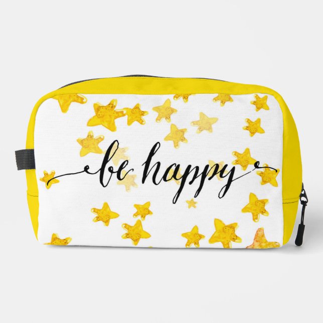 Trousse De Toilette Soyez heureux 3 (Recto)