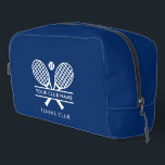 Trousse De Toilette Sport Club Name Tennis Team Players Swag<br><div class="desc">Easily customize this Dopp Kit by adding your club or society name by clicking the "Personalize" button. You can change the background, fonts, and color by clicking the "Edit with Design tool". Perfect for any club, business, or school society. Order as many or as fewer as required. There's no setup...</div>