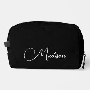 Trousse De Toilette Style moderne minimaliste Nom de script