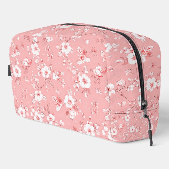 Trousse De Toilette Style rose Country motif floral (Coin droit)