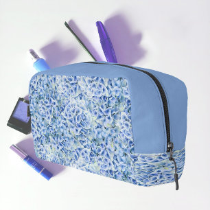 Trousse De Toilette Superbes hydrangées bleues - motif floral