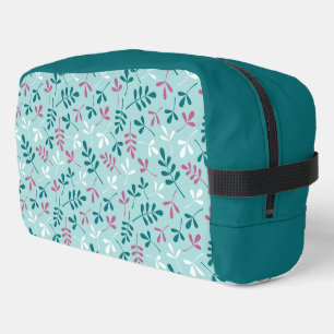 Trousse De Toilette Teals Motifs Feuille assortés rose blanc