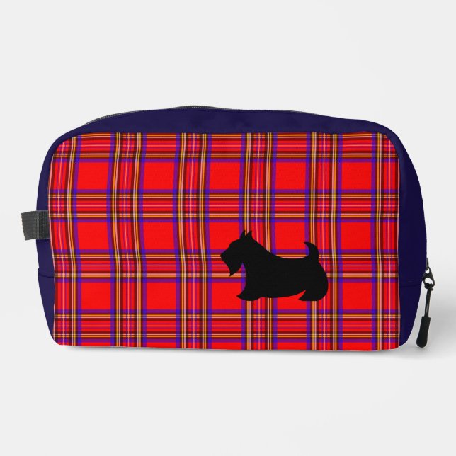 Trousse de toilette Terrier Écossais (Recto)