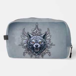 Trousse De Toilette Tête de loup mystique.