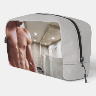 Trousse De Toilette Torse d'homme musclé torse nu sixpack de SlipperyJ