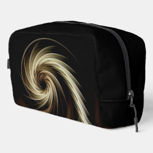 Trousse De Toilette Tourbillon doré sur fond noir