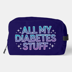 Trousse De Toilette Toutes mes affaires de diabète