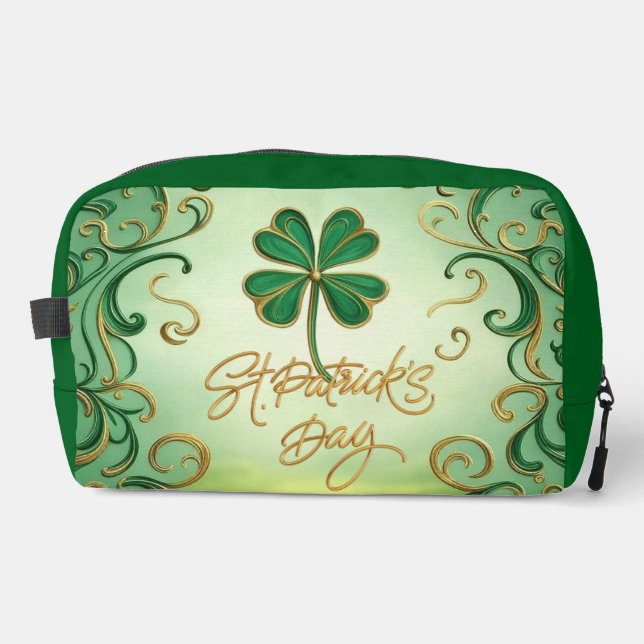 Trousse De Toilette Trèfle Fête de la Saint-Patrick (Recto)