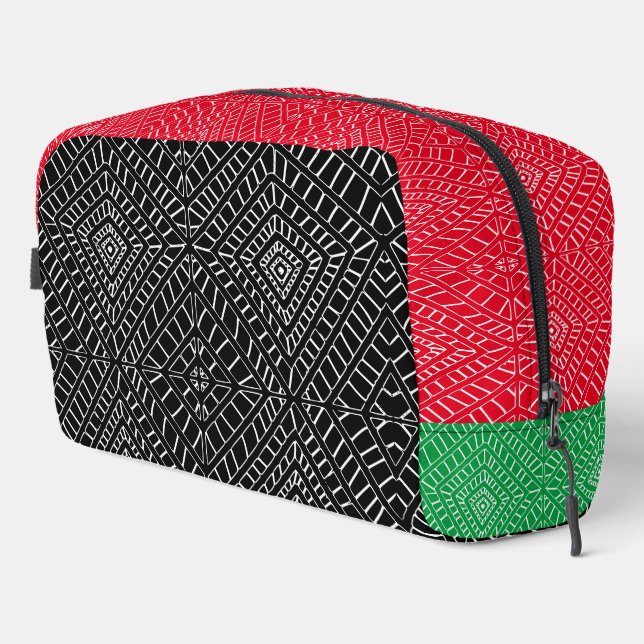 Trousse De Toilette Tribal panafricain (Coin droit)
