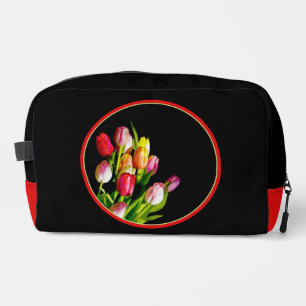 Trousse De Toilette Tulip Bouquet Peinture Art Jardin original