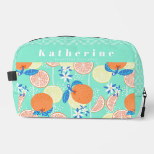 Trousse De Toilette Turquoise d'été Orange