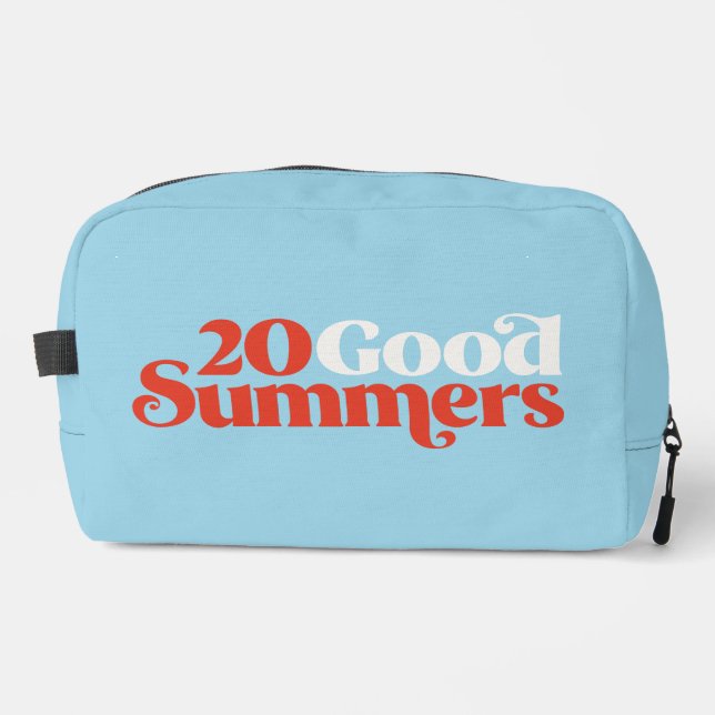 Trousse De Toilette Twenty Good Summers (Recto)