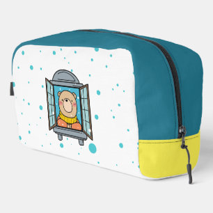 Trousse De Toilette Un ours à la fenêtre