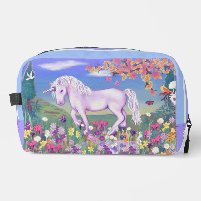 Trousse De Toilette Un paradis mauve (Recto)