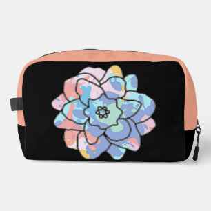 Trousse De Toilette Une fleur faite de taches de peinture