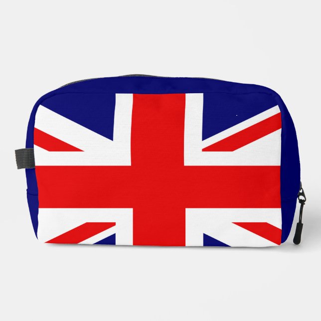 TROUSSE DE TOILETTE UNION JACK - LE DRAPEAU BRITANNIQUE (Recto)