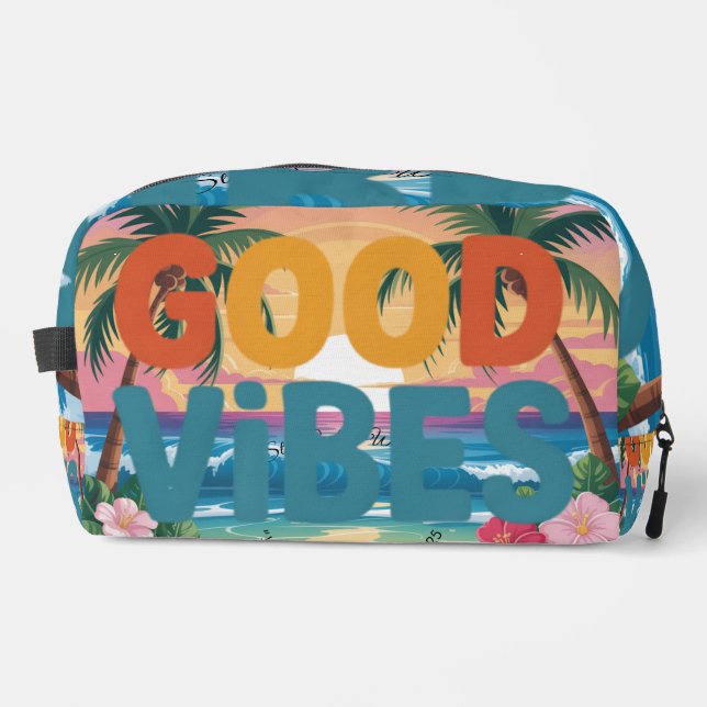 Trousse De Toilette Vibes d'été Carnet tropical (Recto)