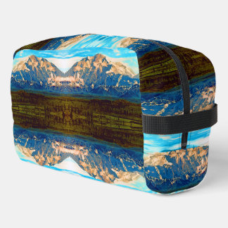 Trousse De Toilette Vintage USA Alaska Mt Mckinley