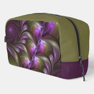 Trousse De Toilette Violet Abstrait violet violet kaki fractal