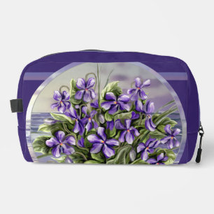 Trousse De Toilette violettes dans un bocal de lune
