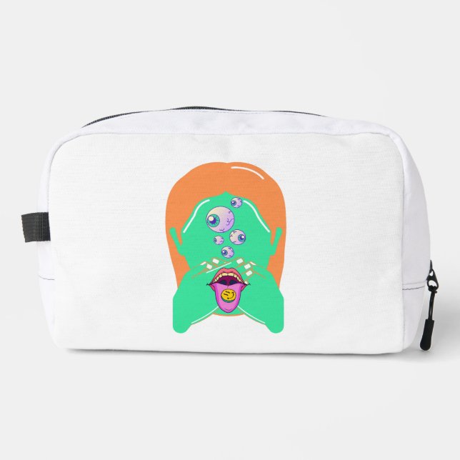 Trousse De Toilette visage monstre (Recto)