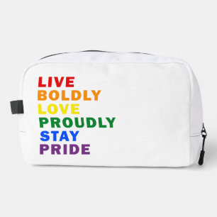 Trousse De Toilette Vivez Vivement Amour Fièrement Rester Fière