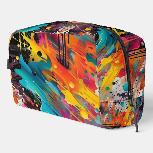Trousse De Toilette Vivid Chaos Splash Graffiti (Coin droit)