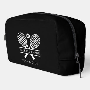 Trousse De Toilette Votre nom Club Tennis Team Joueurs Swag Black