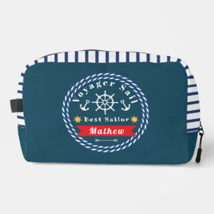 Trousse De Toilette Voyager nautique meilleur marin bleu foncé