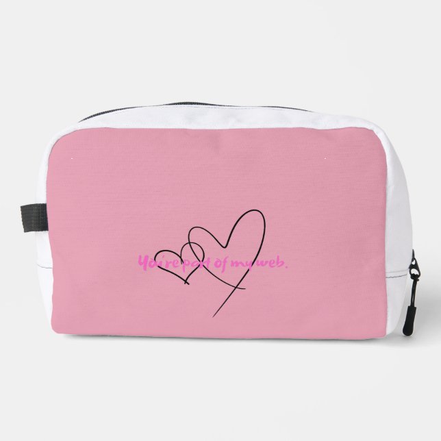 Trousse De Toilette Web Within – Art of Hidden Strength (Recto)