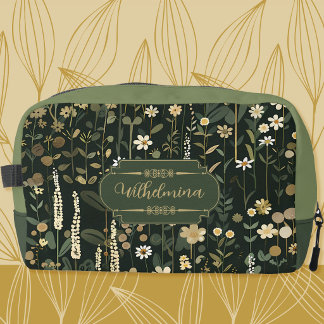 Trousse De Toilette Wilhelmina Dark Daisy Floral