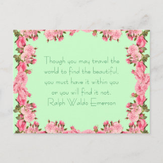 Trouver le beau - Carte postale