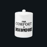 Trouver le confort dans l'inconfort<br><div class="desc">Embrassez les épreuves et les souffrances,  le pire qui arrivera est que vous allez grandir et apprendre</div>