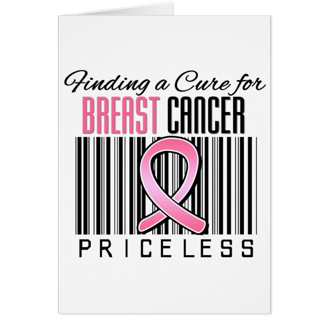 Trouver un remède pour le cancer du sein PRICELESS (Devant)