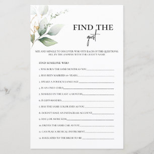 Trouvez le jeu de mariage de verdure pour les invi
