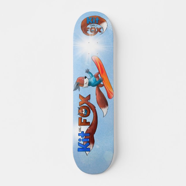 Trouvez le skateboard Fox (Devant)
