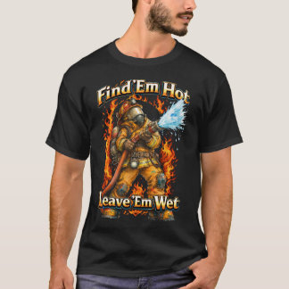 Trouvez-les Chaud T-shirt de pompier