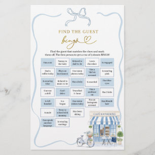 Trouvez les jeux de bingo pour les invités du café