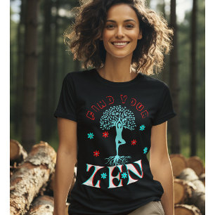 Trouvez votre Yoga Zen Teacher's Modern Tshirt