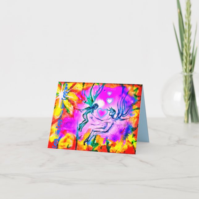 TRUBELIEVE FÉERIES GREETING CARTE (Devant)